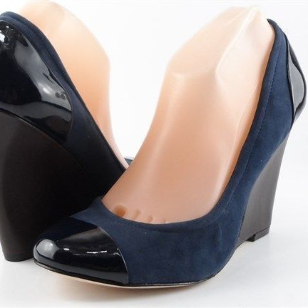 Plenty by Tracy Reese Reese Blue wedge shoes